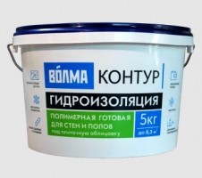 ВОЛМА Контур готовая полимерная гидроизоляция  (5 кг)
