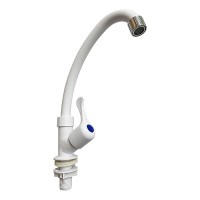 Смеситель ROEGEN моно 1/2 м/к ABS белый вентиль L3 RV523A