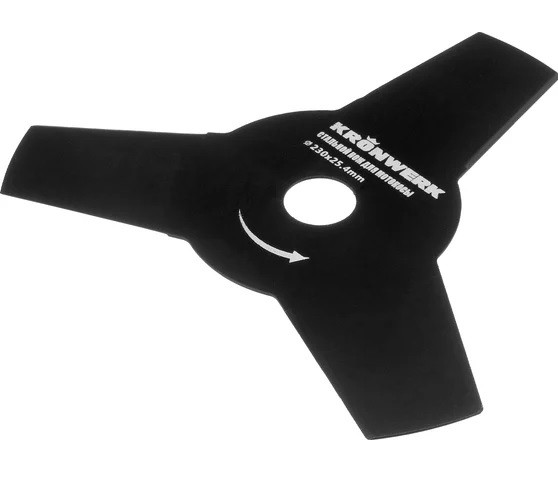 Диск для триммера 230х25,4 3лезвия Kronwerk 96341