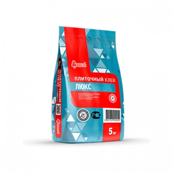 Сухая смесь Старатели - клей плиточный Люкс (5кг)