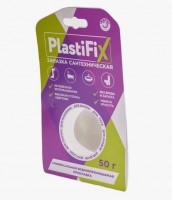 Замазка сантехническая PlastiFix банка 50 гр.