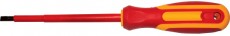 Отвертка шлицевая диэлектрик SL4*100мм 12932