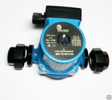 Насос циркуляц. Wester WCP 25-60G 130 (с гайками)