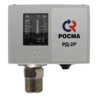 Реле давления РД-2Р -0.02-0.8МПа G1/2" IP44 110C Росма
