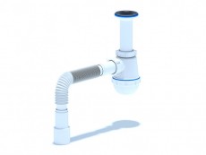Сифон Ани Грот 1 1/2"*40 с гибкой трубой 40*40/50 А0515
