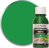 Колер ЛАКРА №21 зеленый 100мл