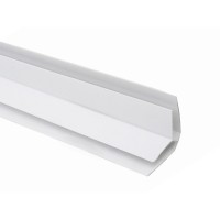 Угол внутренний для панелей ПВХ 3м Белый