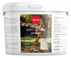 Краска для садовых деверьев МОККЕ 3кг