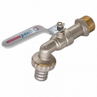 Кран шаровый STM водоразб.1/2" (рычаг)
