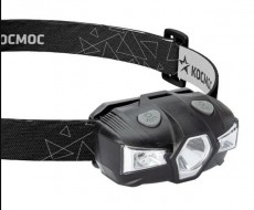 Фонарь налобный KOC517B (1xR6 АА в компл) 1св/д 2W 90lm+красный свет ABS,3 режима,IP54 Космос