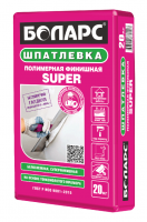 Сух. смеси Боларс - финиш.супер, сухая полимерная смесь (шпатлевка) (20кг) (48шт. в под.)