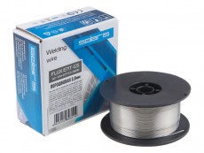 Проволока сварочная FLUX E71T-GS ф0,8мм (сварка без газа) (катушка 1кг) SOLARIS WM-E71TGS-08010