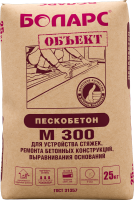 Сух. смеси БОЛАРС - Пескобетон М-300 (25кг) (48шт.в под.)