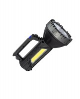 Фонарь-прожектор 904Lit (лит.акк.3,7V1,2Ah) 1св/д 3W(200lm)+COB 3W(200lm) з/у USB,6 реж,IP44 Космос