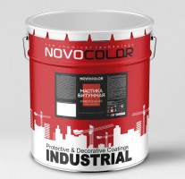 Мастика битумная гидроизоляционная 1,8 кг INDUSTRIAL