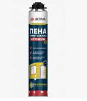 Пена монтажная ULTIMA PRO 65 OPTIMUM всесезонная 780мл. проф.