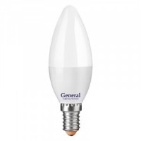 Лампа светодиодная свеча С37 10W Е14 4500К General 682800