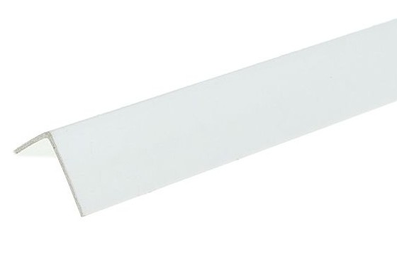 Угол ПВХ арочный /20*10*2700 Белый