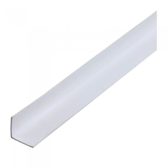 Уголок ПВХ 10х10х2700мм белый