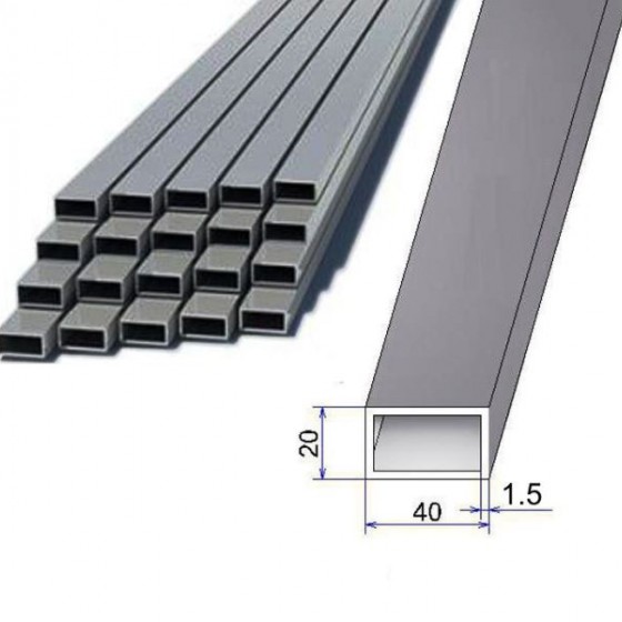 Труба профильная 40х20х1,5 L6,0