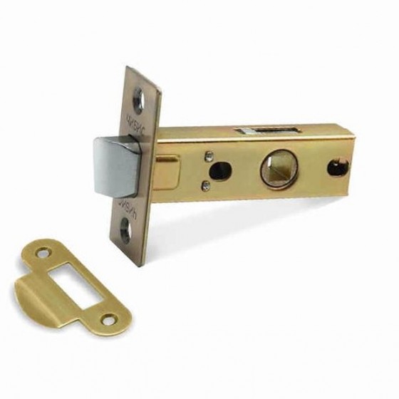 Защелка дверная корпус `ЧИБИС 45-6 PB (зол) под фиксатор З1786