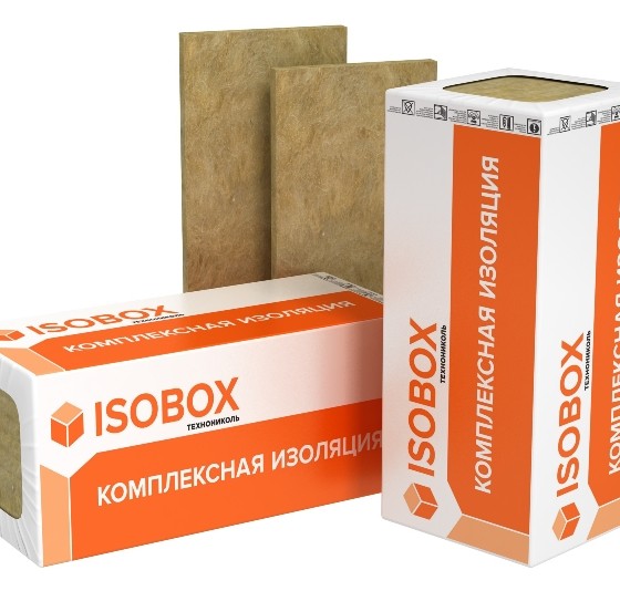 Утеплитель ISOBOX 12плит (1200*600*50) 0,432куб.м., 8,64кв.м, 35плотность