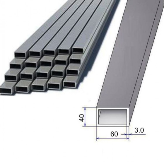 Труба профильная 60х40х3,0 L6,0