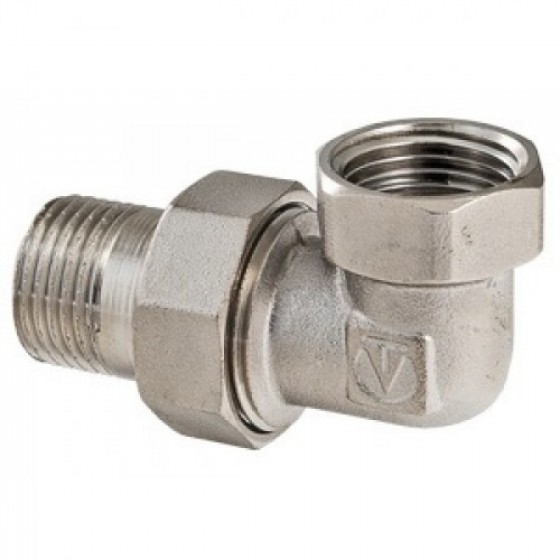 Сгон угловой VALTEC VTr098 1/2" никель