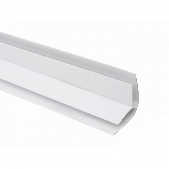 Угол внутренний для панелей ПВХ 3м Белый