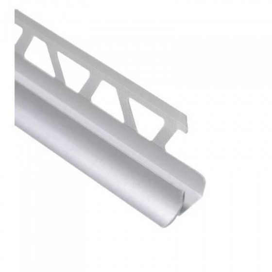 Раскладка внутренняя под керамическую плитку 10мм 2,5м Белая