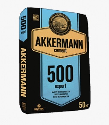 Цемент (Новотроицк Аккерманн (ЮУГПК) ЦЕМ I 42,5Н (М500) (50кг)
