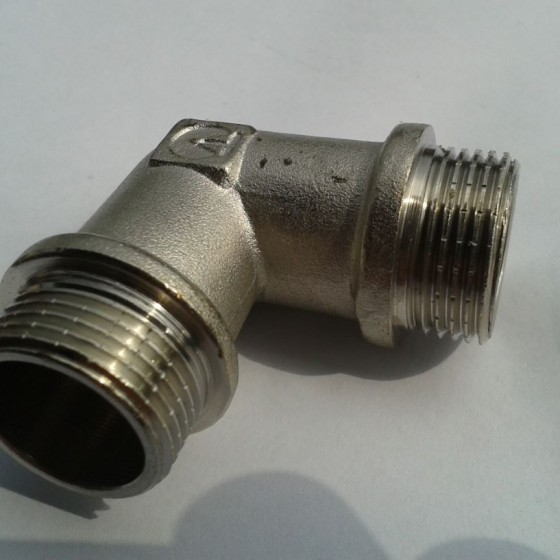 Уголок VALTEC VTr093 1/2" н/н никель