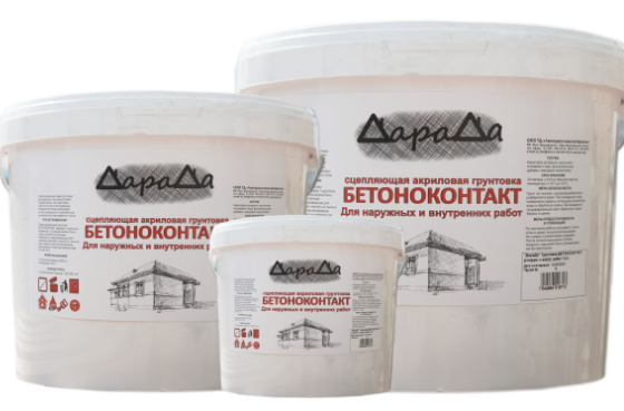 Грунт ДараДа  БЕТОНОКОНТАКТ (14 кг)