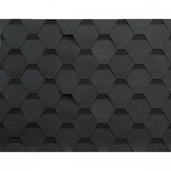 Финская черепица ОПТИМА (серый) (3кв.м)