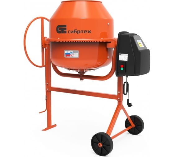 Бетоносмеситель СИБРТЕХ БСН-130 500 Вт 95511