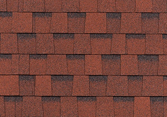 Многослойная черепица РАНЧО (красный) (2кв.м)
