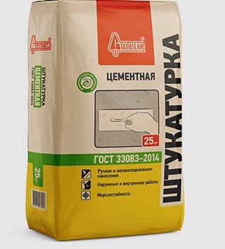 Сухая смесь Старатели - штукатурка цементная (25кг)