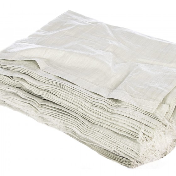 Мешок полипр. 56*106см, 85гр 50кг. (белый)