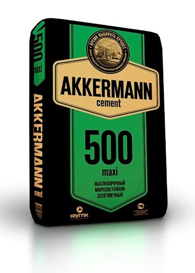 Цемент (Новотроицк Аккерманн (ЮУГПК) ЦЕМ II/A-И 42,5Н(М500) (50кг)