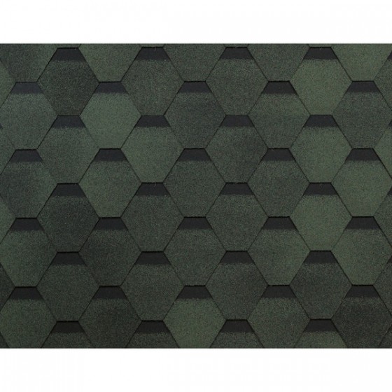 Финская черепица  ОПТИМА (зеленый) (3кв.м)